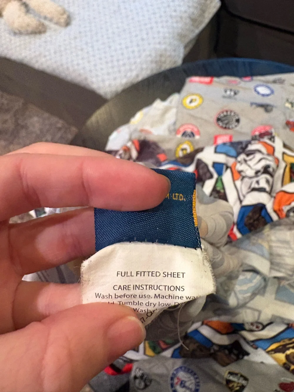 Star Wars Microfiber Fitted Sheet Size Full